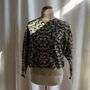 ✨ Item: Philosophy Patterned Knit Sweater